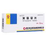 米尔宁 米氮平片 15mg*20片