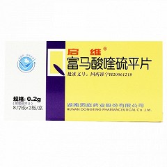 启维 H富马酸喹硫平片 0.2g*16片