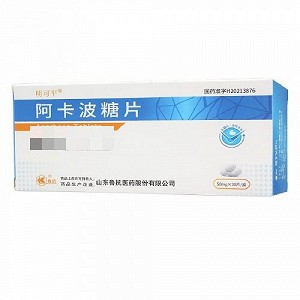 明可平 阿卡波糖片 50mg*30片