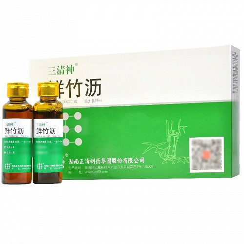 三清神 鲜竹沥 15ml*6支