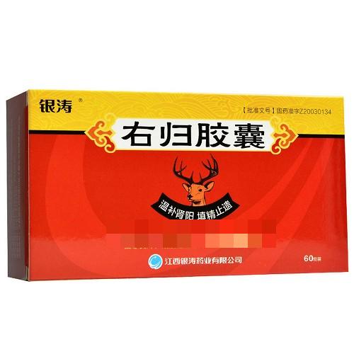 银涛 右归胶囊 0.45g*60粒