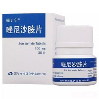 福丁宁 唑尼沙胺片 100mg*30片