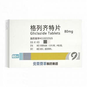  格列齐特片 80mg*15片*4板