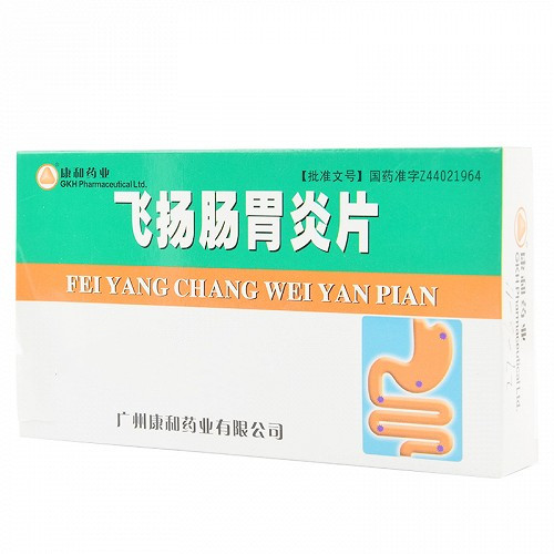 广州康和药业 飞扬肠胃炎片 24片