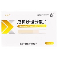 吡哒 厄贝沙坦分散片 0.075g*30片