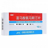 馨敏 富马酸氯马斯汀片 1.34mg*12片