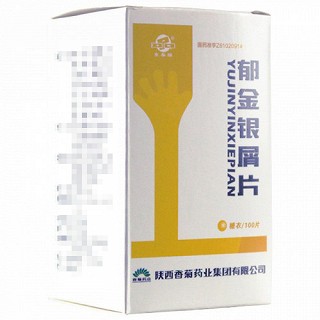 菊品 郁金银屑片 0.24g*100片