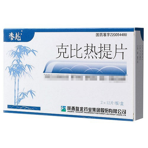 秦龙 克比热提片 0.5g*12片*2板