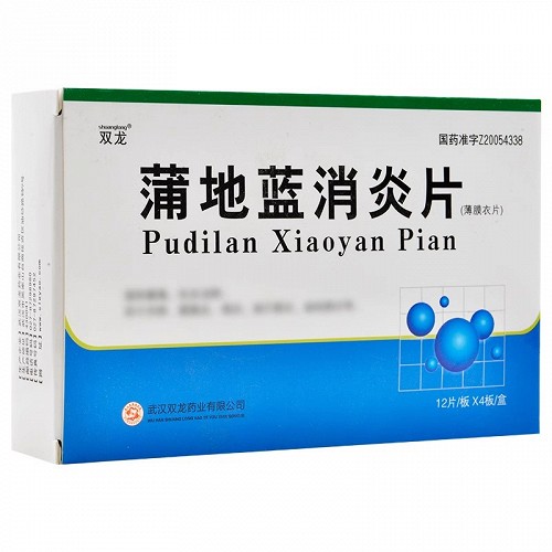 双龙 蒲地蓝消炎片（RX） 0.31g*12片*4板/盒（薄膜衣）