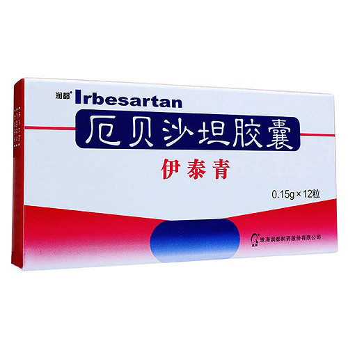 伊泰青 厄贝沙坦胶囊 150mg*12粒