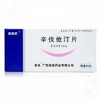 彼新舒 辛伐他汀片 10MG*10片