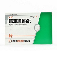 阿比康 阿司匹林肠溶片 100mg*36片