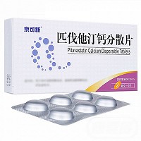 京可新 匹伐他汀钙分散片 2mg*6片