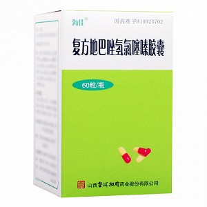 海佳 复方地巴唑氢氯噻嗪胶囊 60粒