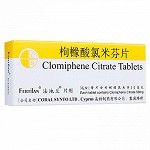 法地兰 枸橼酸氯米芬片 50mg*10片