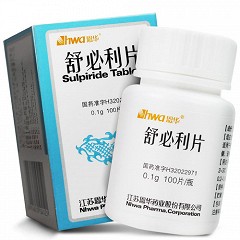 恩华 H舒必利片 0.1g*100片*1瓶