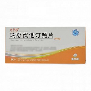 络得康 瑞舒伐他汀钙片 10mg*14片