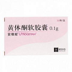 安琪坦 H黄体酮软胶囊 0.1g*30粒