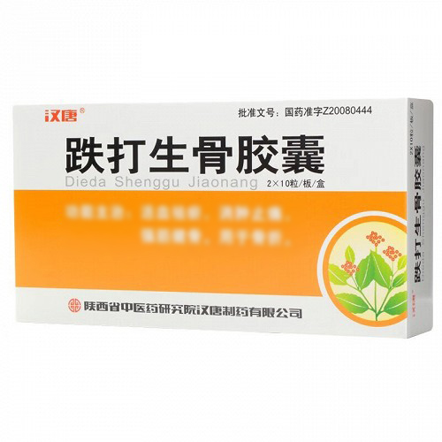 GK汉唐 跌打生骨胶囊 0.45g*20粒