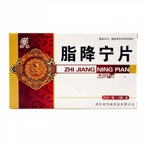 恒帝 脂降宁片 40片