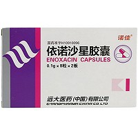 诺佳 依诺沙星胶囊 0.1g*16粒/盒