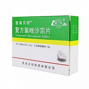 鲁南贝特 H复方氯唑沙宗片 24片