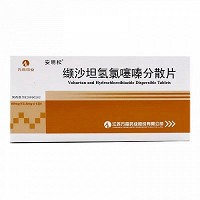 安明松 缬沙坦氢氯噻嗪分散片 80mg:12.5mg*12片