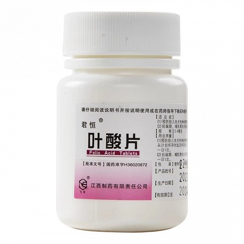 君恒 叶酸片 0.4mg*60粒