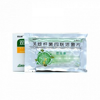 思连康 双歧杆菌四联活菌片 0.5g*30片