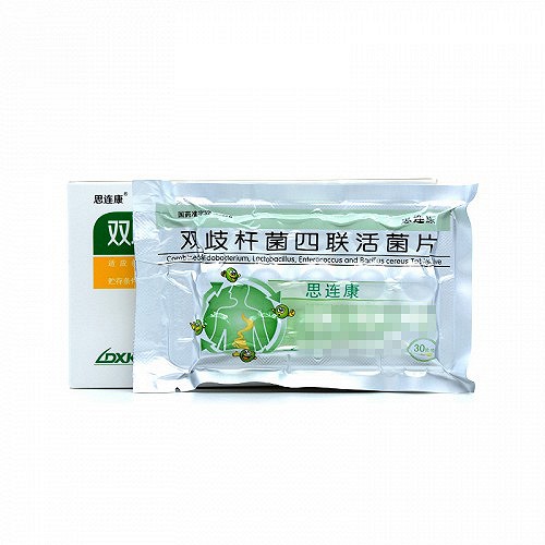 思连康 双歧杆菌四联活菌片 0.5g*30片