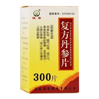 恒帝 复方丹参片 300片