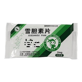 东春  雪胆素片  2mg*24片