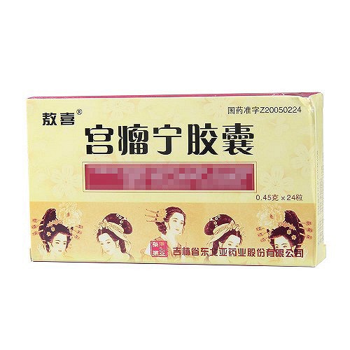 敖喜 宫瘤宁胶囊 0.45g*12粒*2板