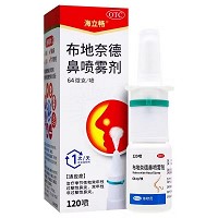 海立畅 布地奈德鼻喷雾剂 6ml:7.68mg(64μg*120喷)*1支