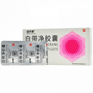 益妍康 白带净胶囊 0.45g*2粒