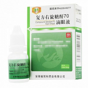 润睛 复方右旋糖酐70滴眼液 15ml:15mg