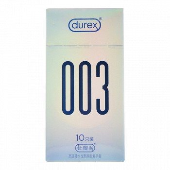 杜蕾斯 高延伸水性聚氨酯避孕套 54mm*10只(无色)