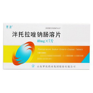 开济 泮托拉唑钠肠溶片 40mg*7片