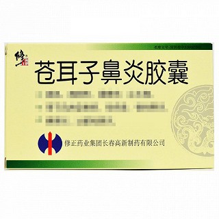 修正 苍耳子鼻炎胶囊 0.4g*24粒