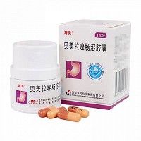 海灵 奥美拉唑肠溶胶囊 20mg*14粒