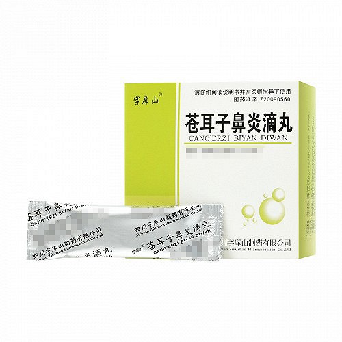 字库山 苍耳子鼻炎滴丸 43mg*28丸*9袋