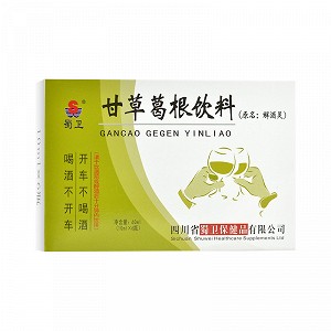 蜀卫 甘草葛根饮料(原名：解酒灵) 10ml*6瓶