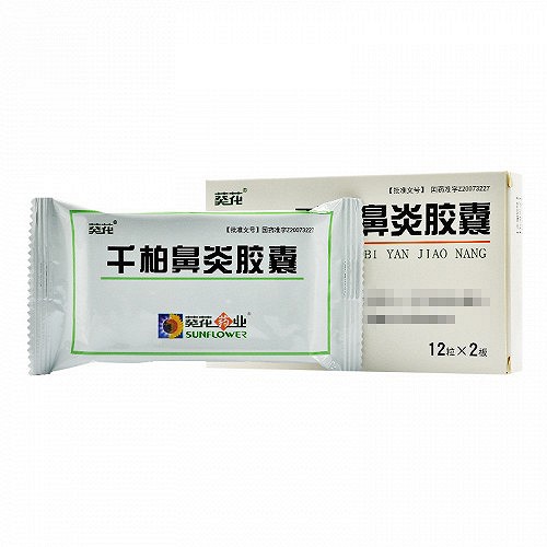 葵花 千柏鼻炎胶囊 0.5g*24粒