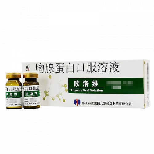 修正 胸腺蛋白口服溶液 6ml:30mg*6瓶