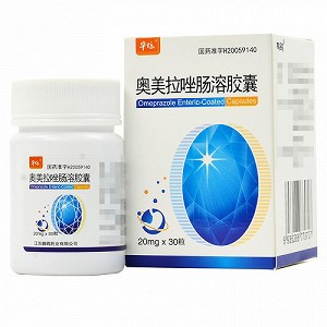 华烁 奥美拉唑肠溶胶囊 20mg*30粒