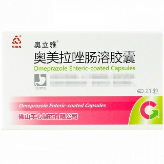 奥立雅 奥美拉唑肠溶胶囊 20mg*21粒