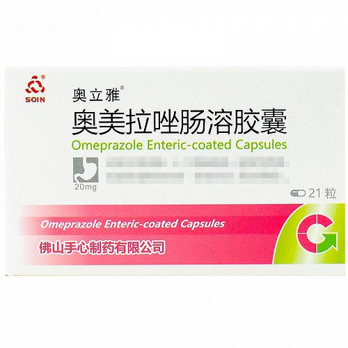 奥立雅 奥美拉唑肠溶胶囊 20mg*21粒