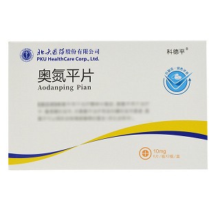 科德平 奥氮平片 10mg*6片*2板