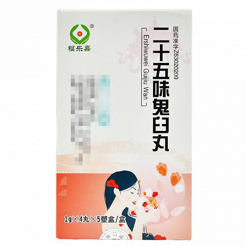 福乐嘉 二十五味鬼臼丸 1g*4丸*5塑盒