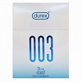 杜蕾斯 高延伸水性聚氨酯避孕套 54mm*3只(无色)